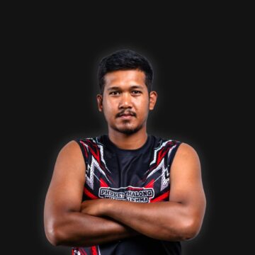 muay thai trainer portrait