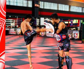 Fighters at Phuket Chalong Muay Thai